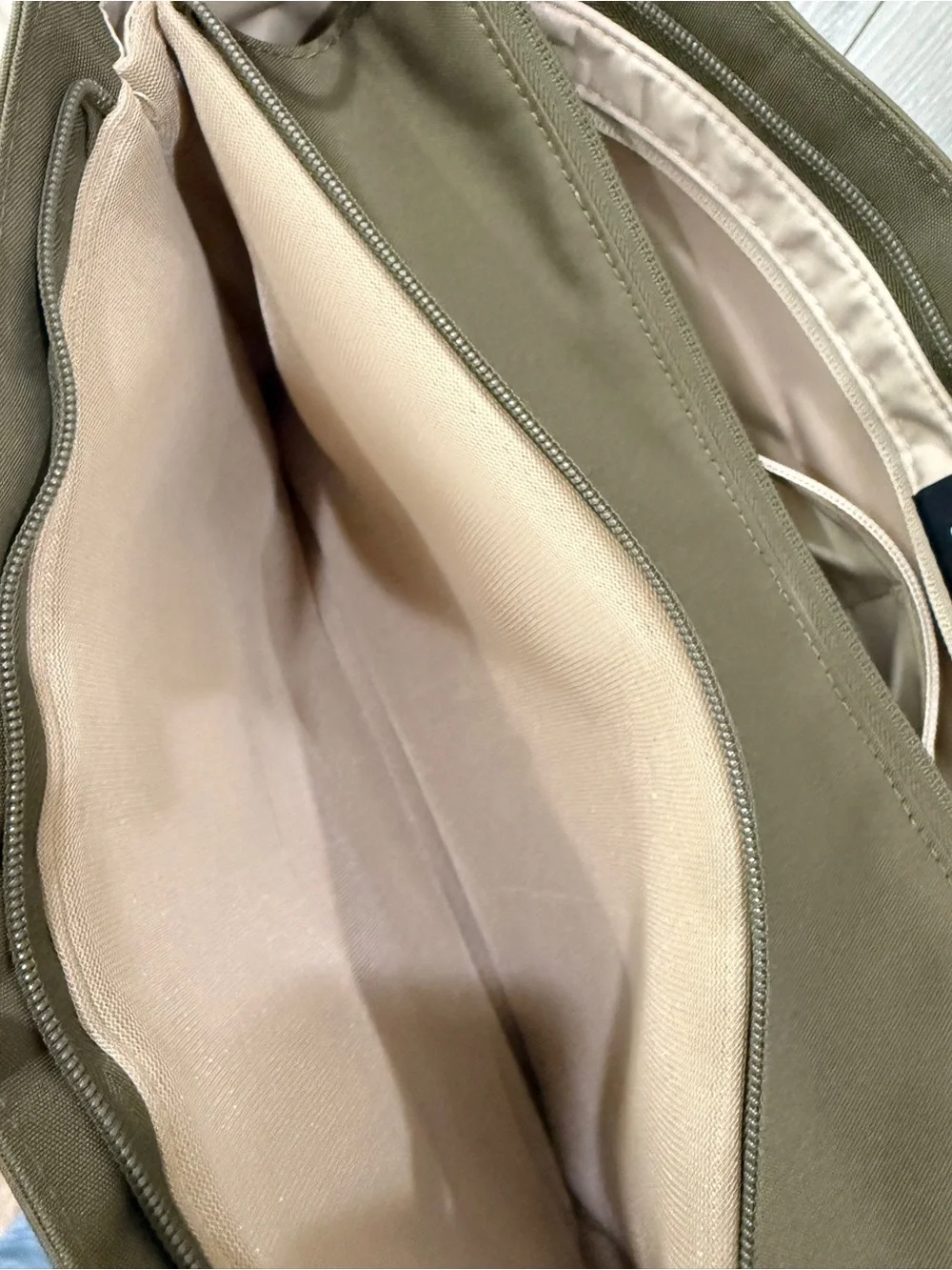Orbitkey 16L Daily Olive Green Tote Bag with Shoulder Straps